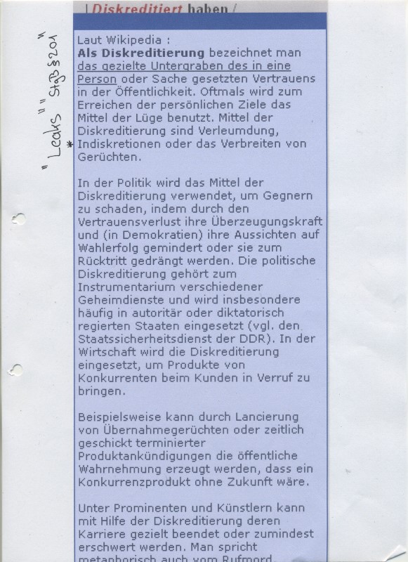 Poster Image - Wiki-info - Diskreditierung
